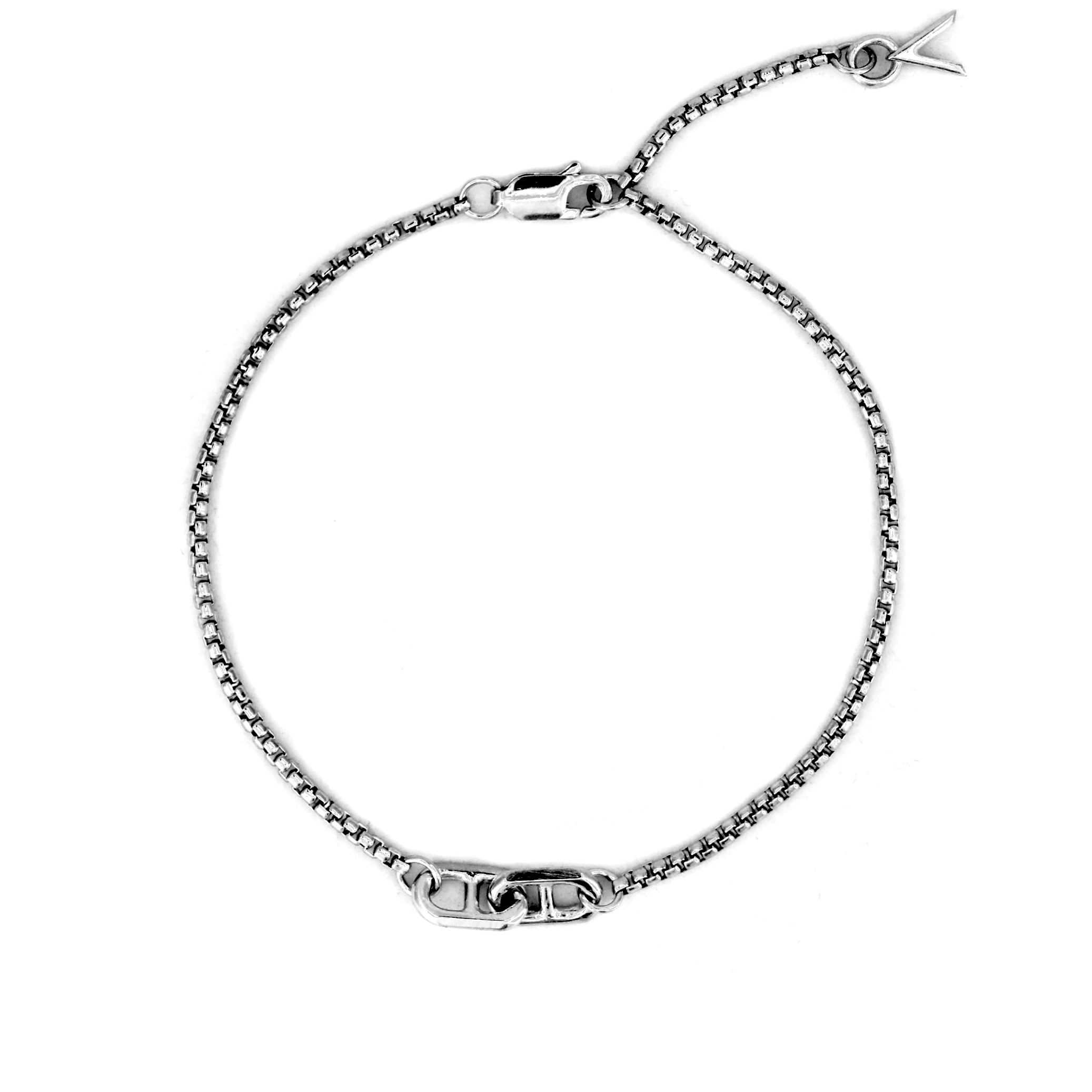 Atlantic Bracelet - Coupled Link on August Chain