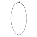 Pyramid Necklace - Single Bead on August Chain