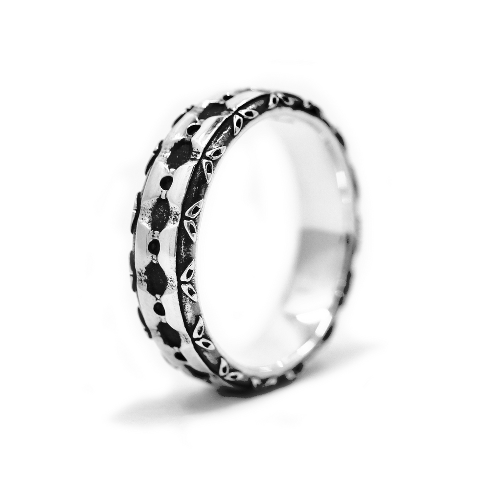 Ornate Rivet Ring