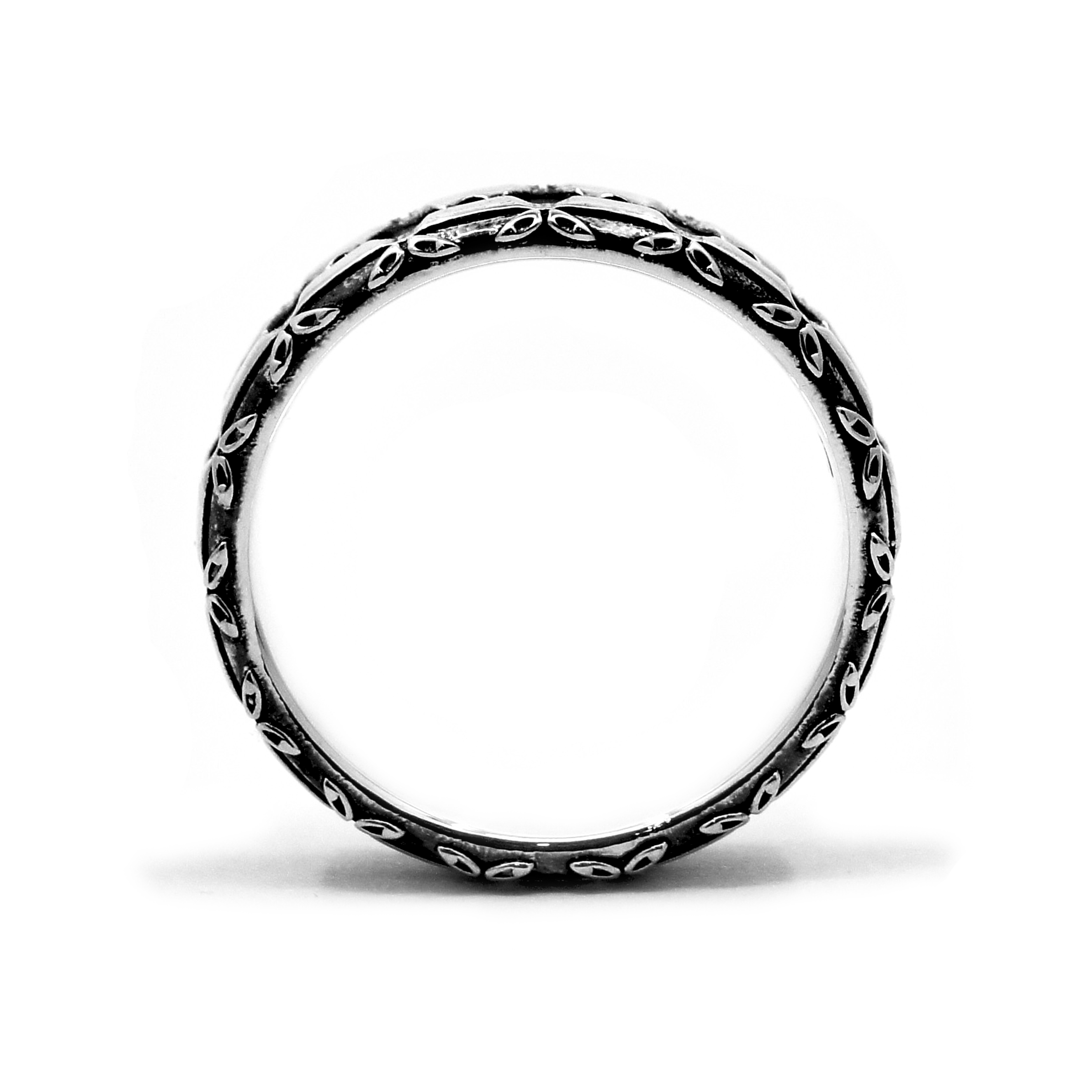 Ornate Rivet Ring